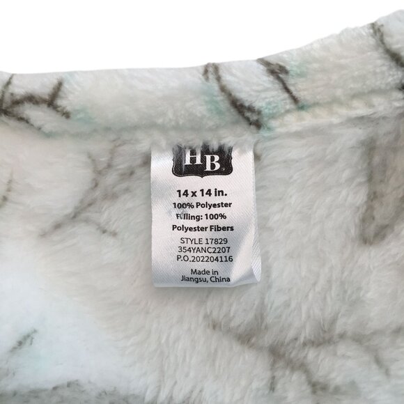 HB Deer Fawn Lovey 15" Security Blanket Forest Animals Hudson Baby - Picture 6 of 6